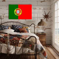 Portuguese National Flag Symbolizing Unity Country Flag Poster PosterGoat