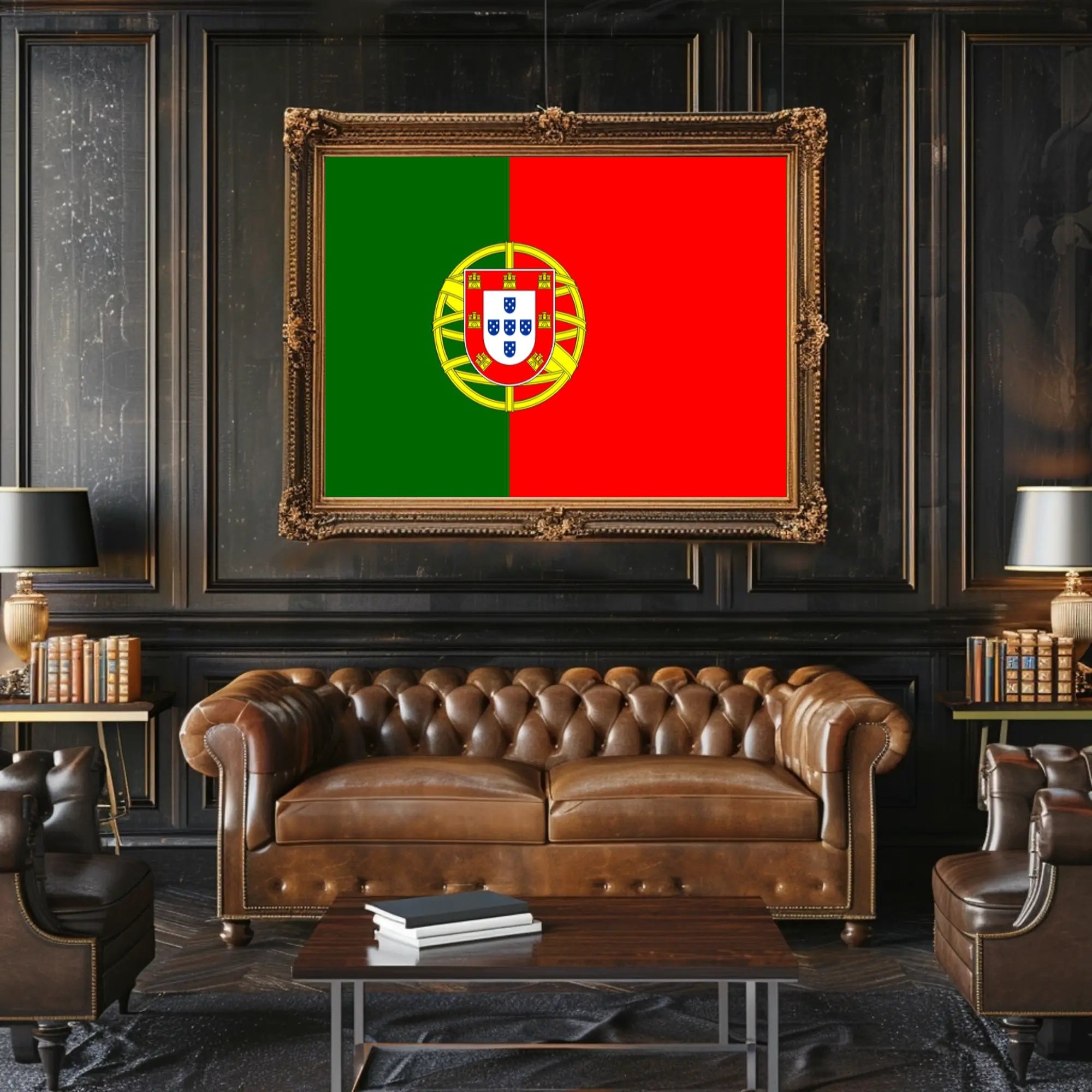 Portuguese National Flag Symbolizing Unity Country Flag Poster PosterGoat