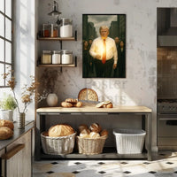 Powerful Urban Scene Businessman Realistic Political or Propaganda Poster PosterGoat