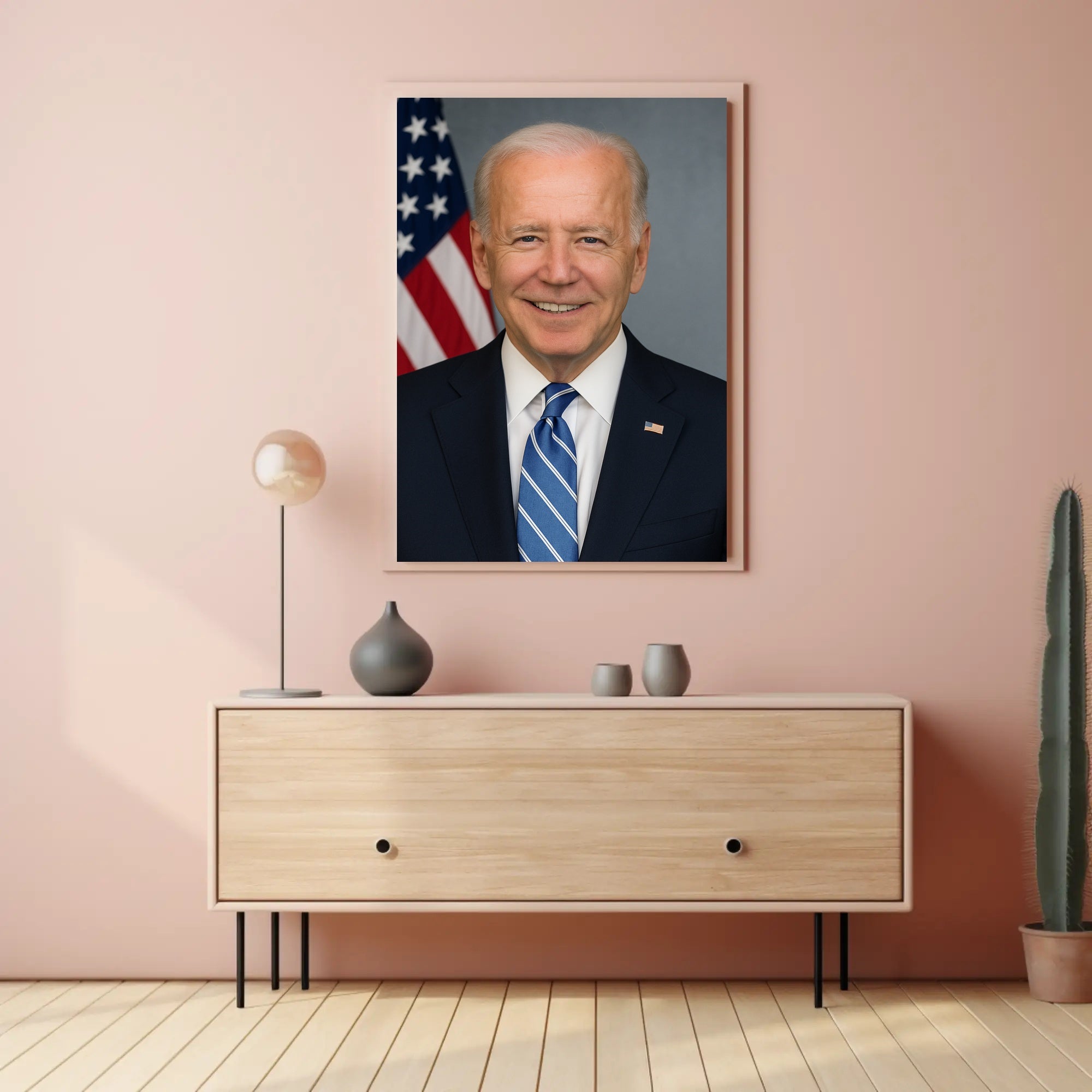 Presidential Portrait Wall Art Print PosterGoat