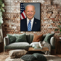 Presidential Portrait Wall Art Print PosterGoat
