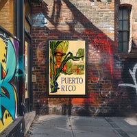 Puerto Rico Agricultural Heritage Vintage Cultural or Heritage Poster PosterGoat