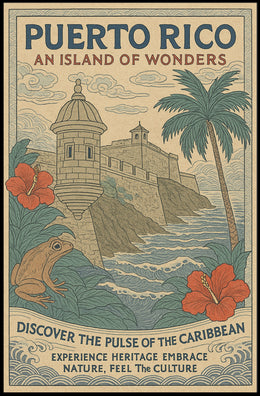 Puerto Rico An Island Of Wonders Poster PosterGoat