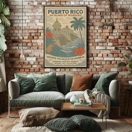 Puerto Rico An Island Of Wonders Poster PosterGoat