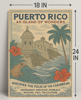 Puerto Rico An Island Of Wonders Poster PosterGoat
