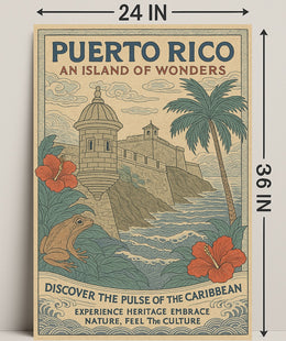 Puerto Rico An Island Of Wonders Poster PosterGoat