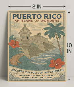 Puerto Rico An Island Of Wonders Poster PosterGoat