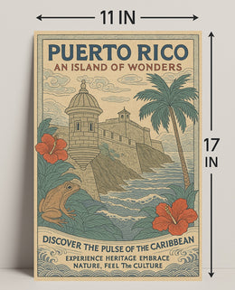 Puerto Rico An Island Of Wonders Poster PosterGoat