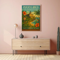 Puerto Rico Enchanted Isle Wall Art Print PosterGoat
