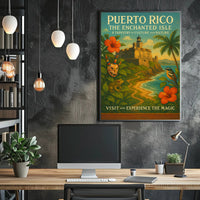 Puerto Rico Enchanted Isle Wall Art Print PosterGoat