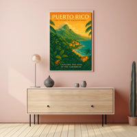 Puerto Rico Island of Enchantment Poster PosterGoat