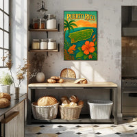 Puerto Rico Paradise Poster PosterGoat