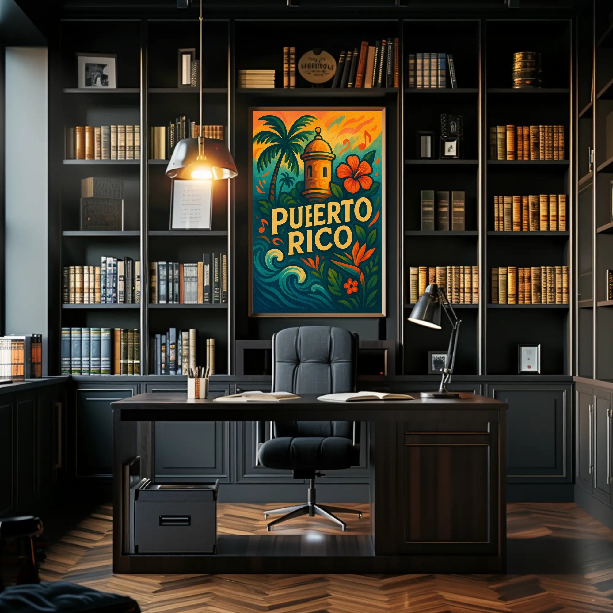 Puerto Rico Paradise Poster PosterGoat