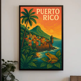 Puerto Rico Tropical Paradise Poster PosterGoat