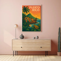 Puerto Rico Tropical Paradise Poster PosterGoat
