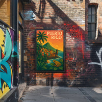 Puerto Rico Tropical Paradise Poster PosterGoat