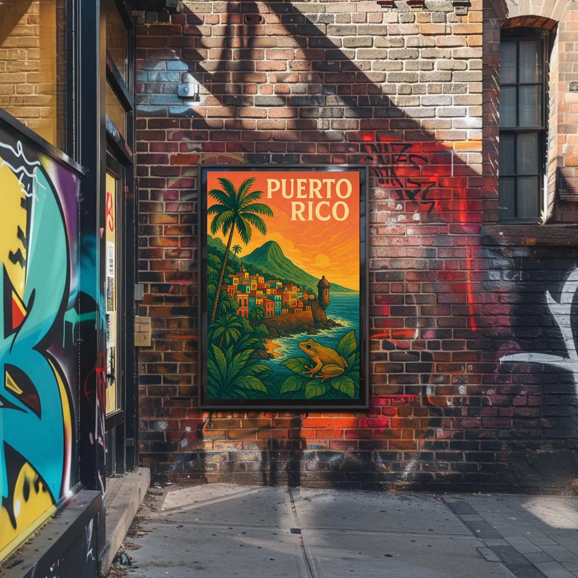 Puerto Rico Tropical Paradise Poster PosterGoat