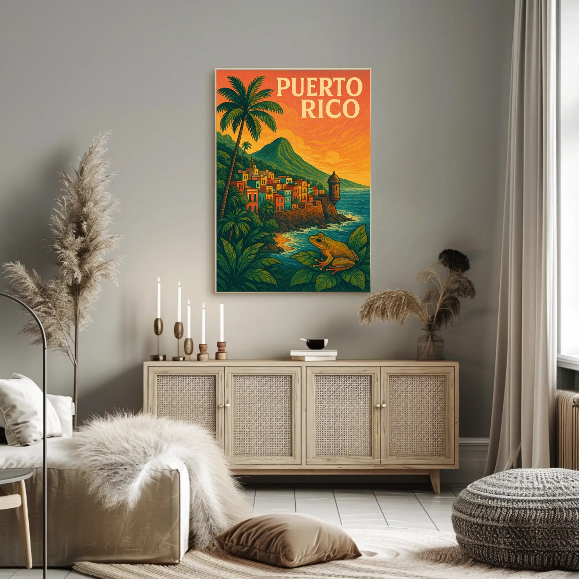 Puerto Rico Tropical Paradise Poster PosterGoat