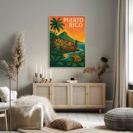 Puerto Rico Tropical Paradise Poster PosterGoat