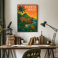 Puerto Rico Tropical Paradise Poster PosterGoat