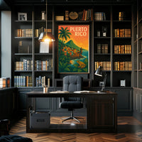 Puerto Rico Tropical Paradise Poster PosterGoat