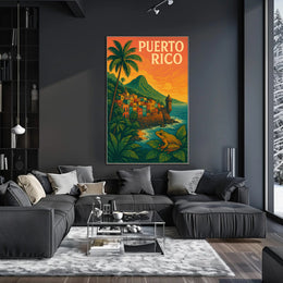 Puerto Rico Tropical Paradise Poster PosterGoat