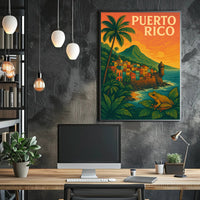 Puerto Rico Tropical Paradise Poster PosterGoat