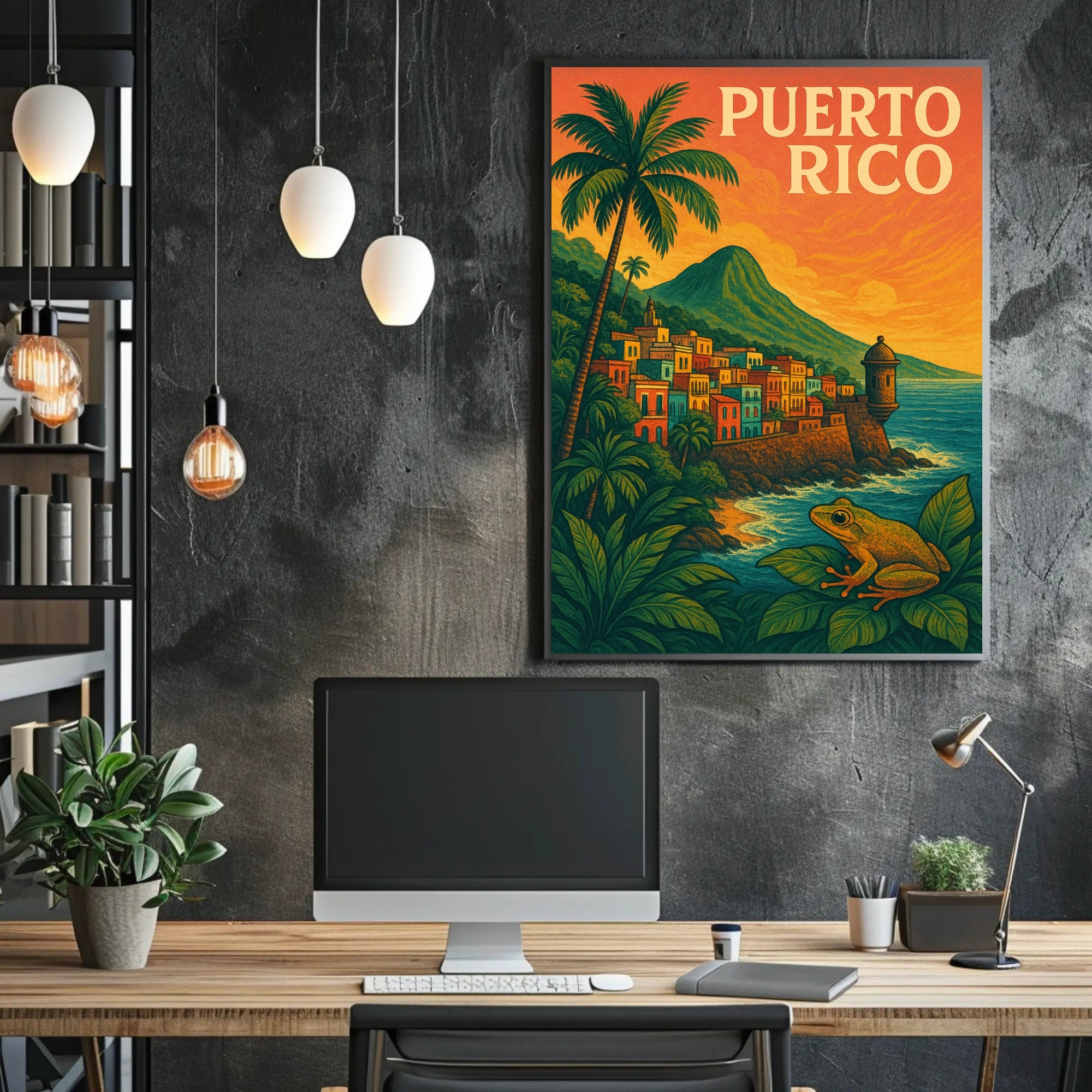 Puerto Rico Tropical Paradise Poster PosterGoat
