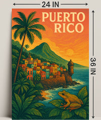 Puerto Rico Tropical Paradise Poster PosterGoat