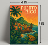 Puerto Rico Tropical Paradise Poster PosterGoat