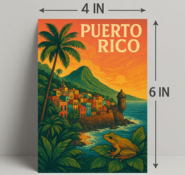 Puerto Rico Tropical Paradise Poster PosterGoat