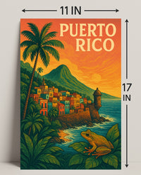 Puerto Rico Tropical Paradise Poster PosterGoat
