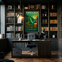 Puerto Rico Tropical Vibes Wall Art Print PosterGoat