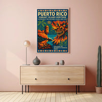 Puerto Rico Vibrant Island Heritage Poster PosterGoat