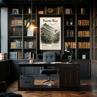 Puerto Rico Vintage Wall Art Print PosterGoat