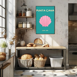 Punta Cana Coastal Vibes Travel Poster PosterGoat