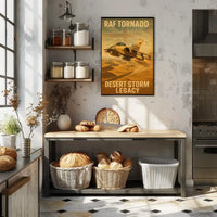 RAF Tornado Desert Storm Poster PosterGoat
