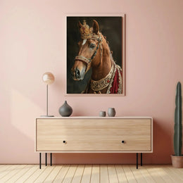 Regal Horse Majesty Historical Art Animal Poster PosterGoat