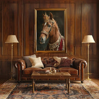 Regal Horse Majesty Historical Art Animal Poster PosterGoat