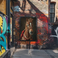Regal Horse Portrait Art Animal Poster PosterGoat