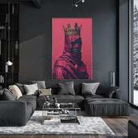 Regal Mystery Unveiled: Intricate Crown Heritage Poster PosterGoat