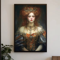 Regal Renaissance Woman Historical Masterpiece Poster PosterGoat