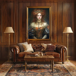 Regal Renaissance Woman Historical Masterpiece Poster PosterGoat