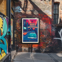 Reno Retro Casino Vibes Travel Poster PosterGoat