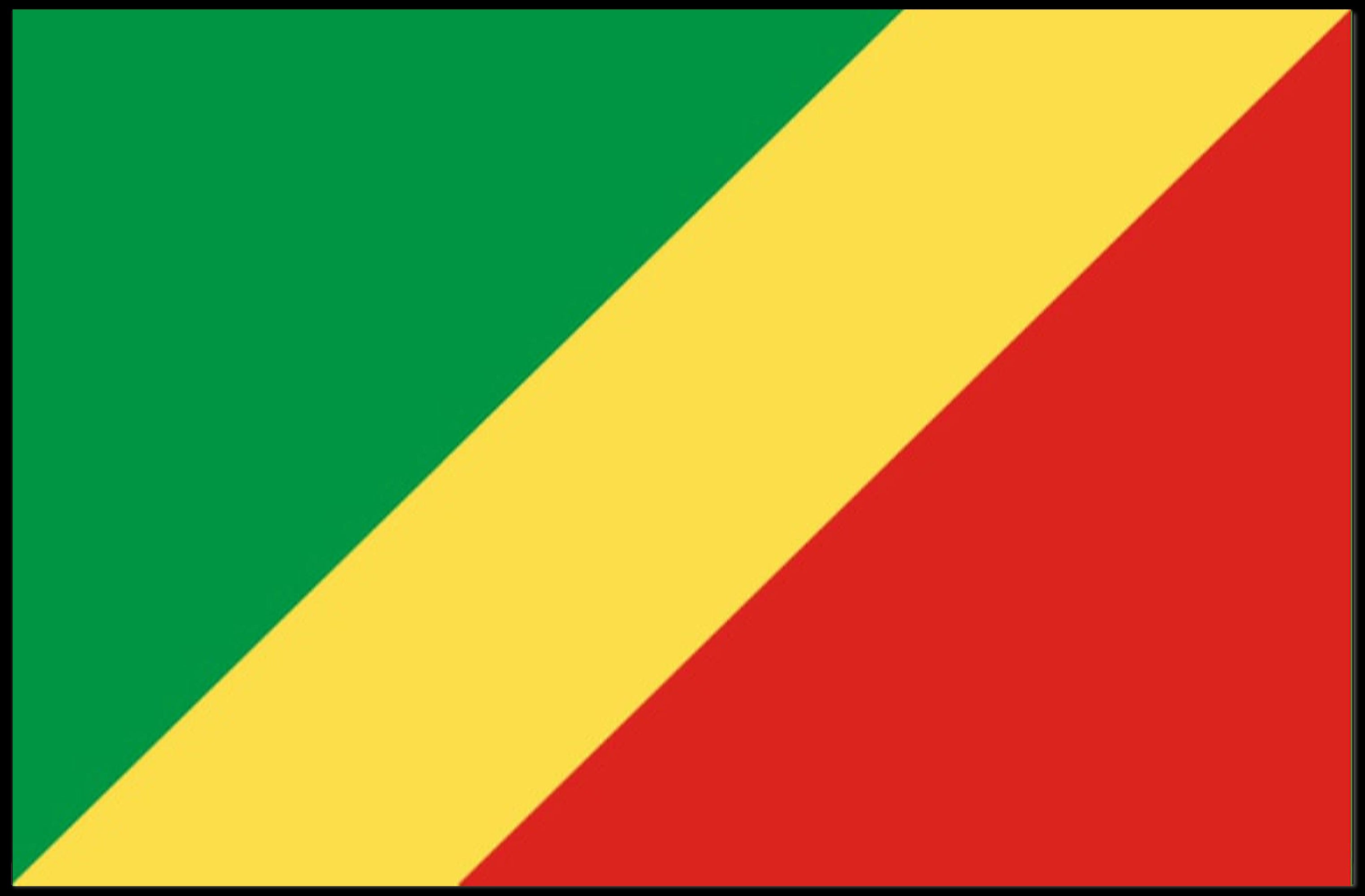 Republic of the Congo Flag Country Flag Poster PosterGoat