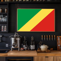 Republic of the Congo Flag Country Flag Poster PosterGoat