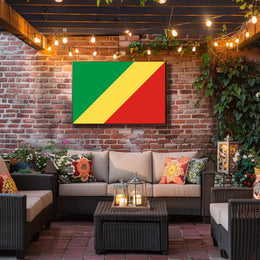 Republic of the Congo Flag Country Flag Poster PosterGoat