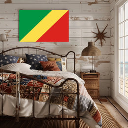 Republic of the Congo Flag Country Flag Poster PosterGoat