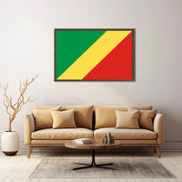 Republic of the Congo Flag Country Flag Poster PosterGoat