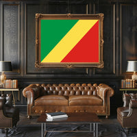 Republic of the Congo Flag Country Flag Poster PosterGoat
